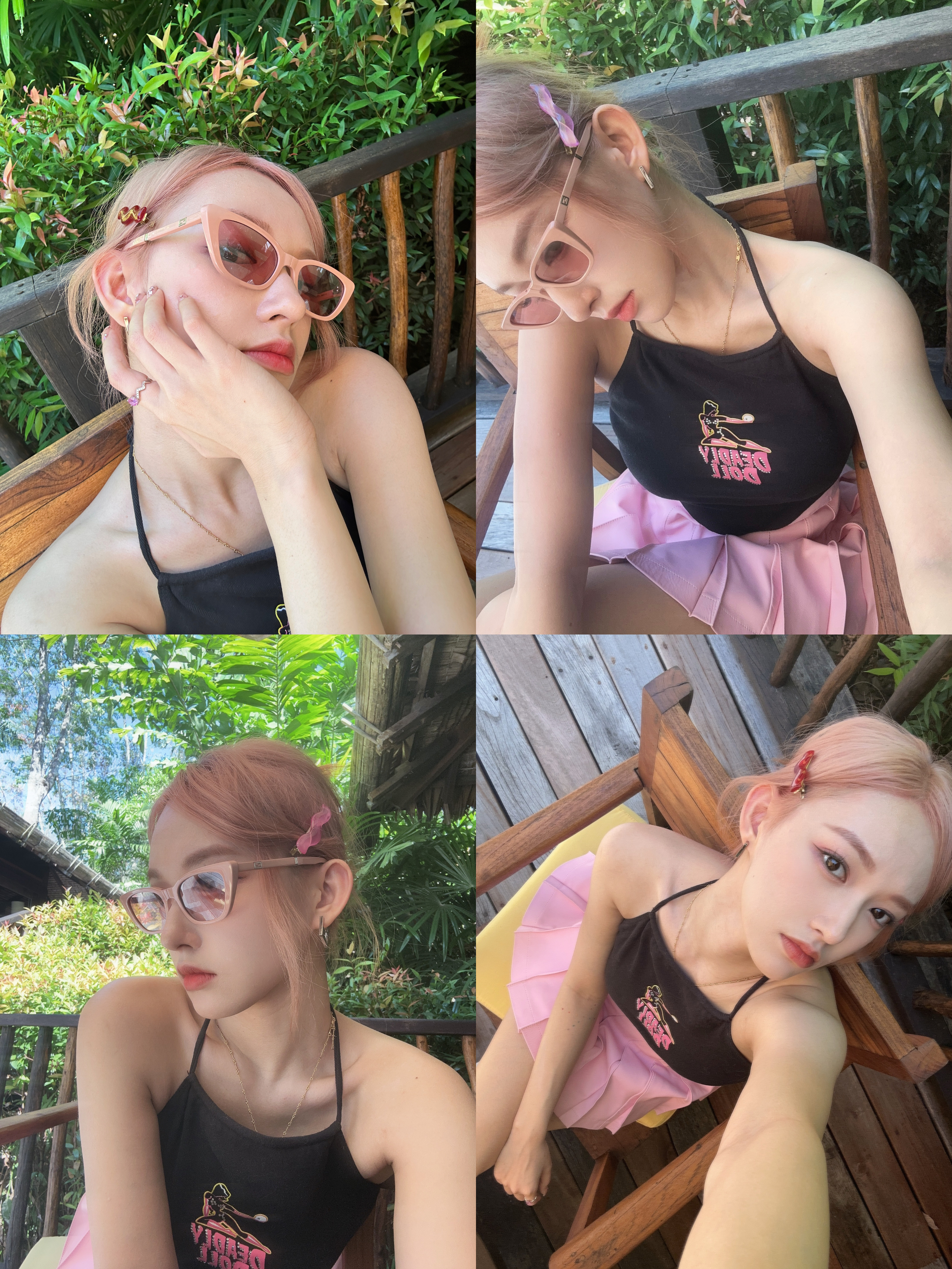 새삼 정말 대단한 몸매의 4컷 사진