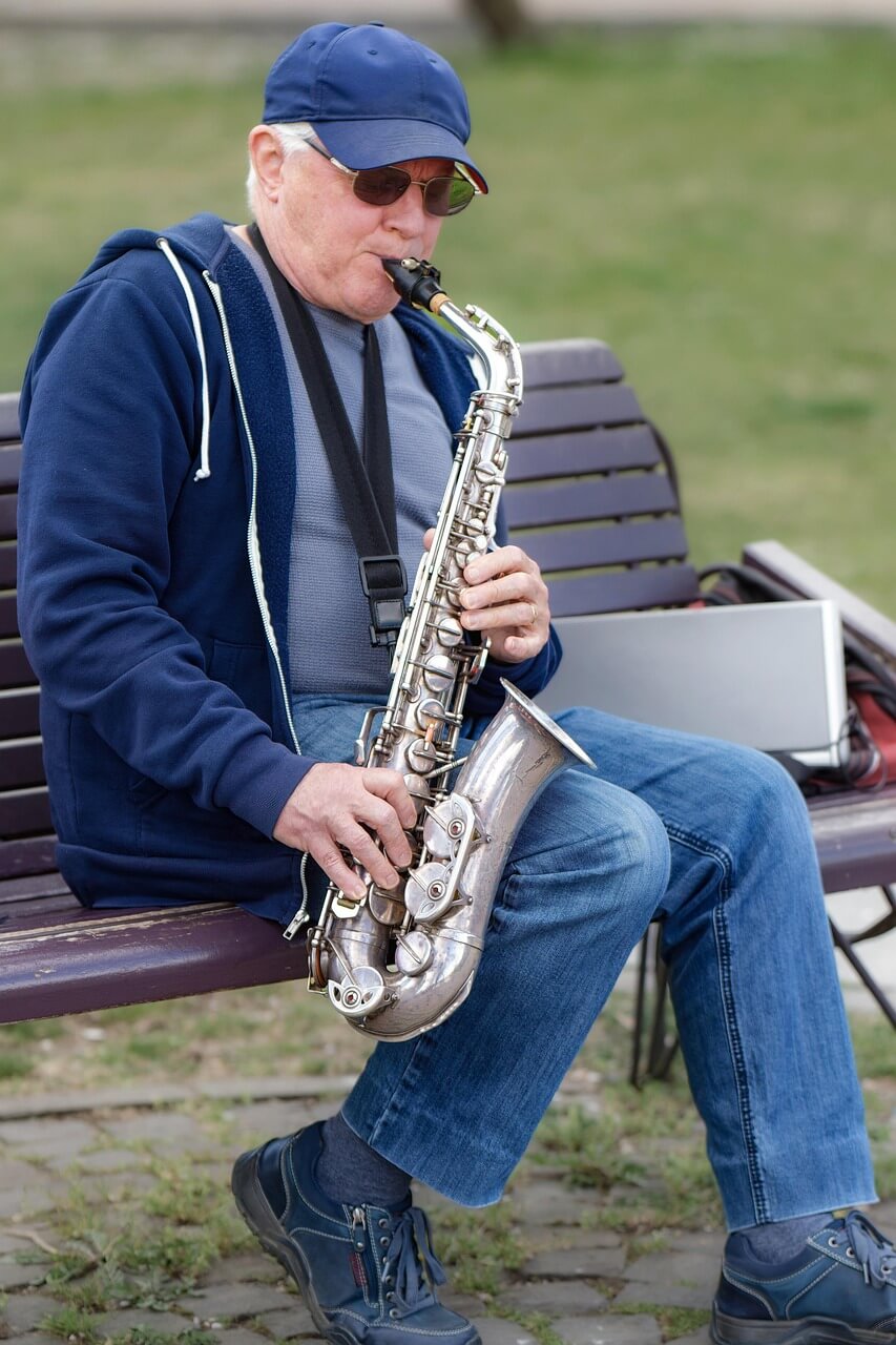 색소폰 부는 실버 인생