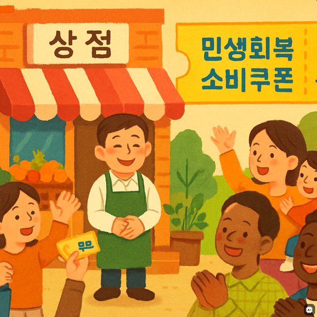 민생회복 소비쿠폰 현금화 불법~!