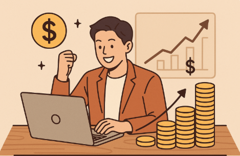 스마트스토어로 돈버는 사람 이미지