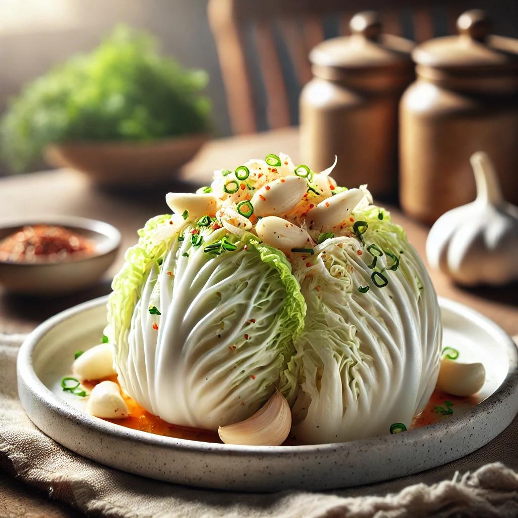 백김치가 싱거울때