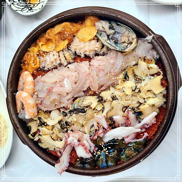 전남 여수 맛집 바다를 품은, 항아리물회
