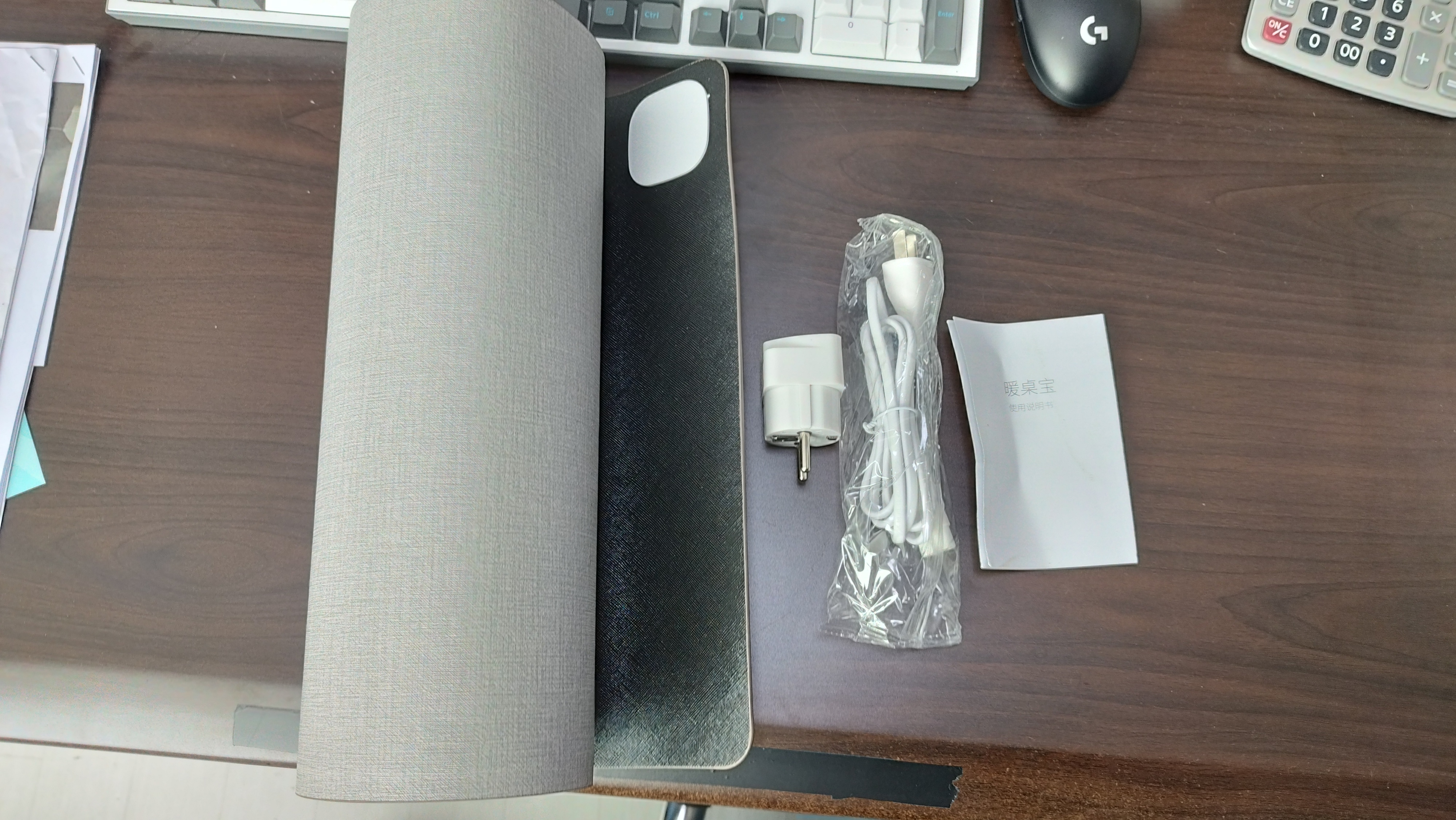 온열마우스 매트 구성품