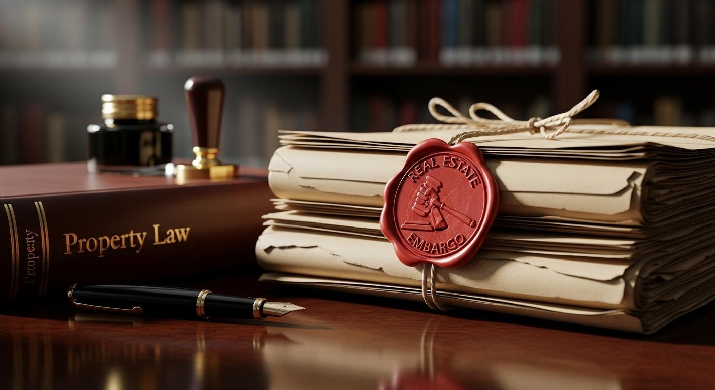 부동산 정책 엠바고