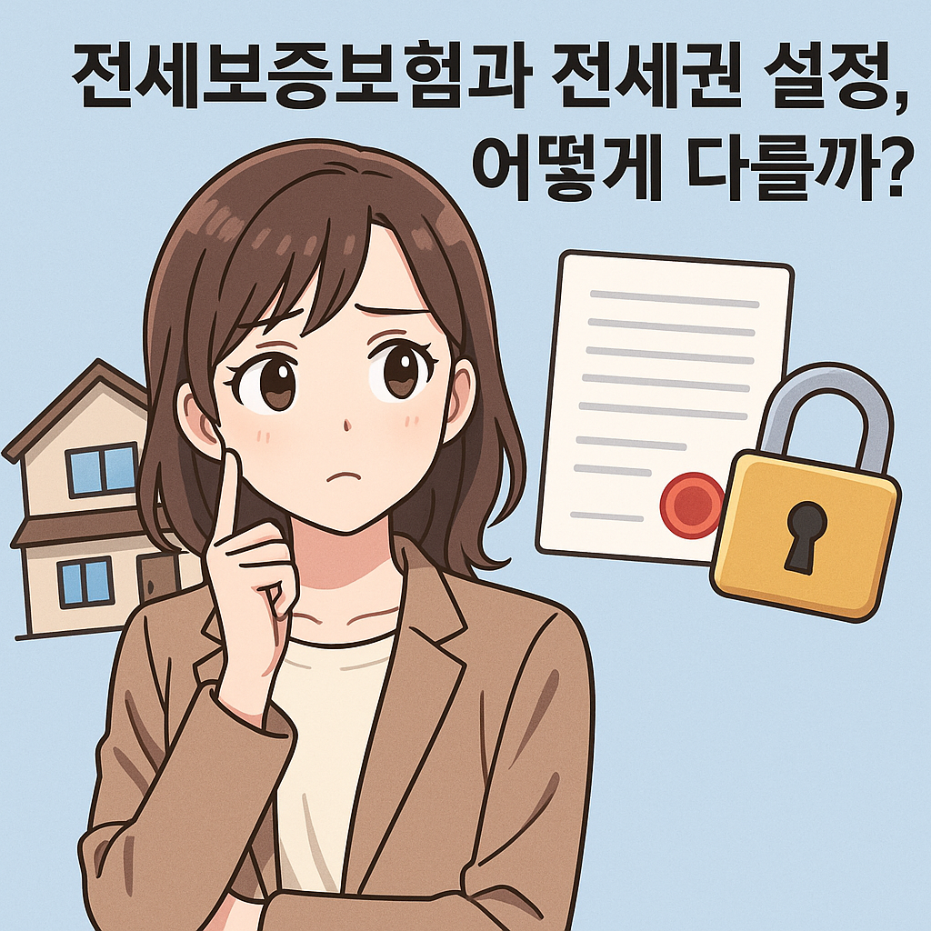 전세사기 예방, 전세보증보험과 전세권 설정 중 어떤 것이 더 나을까?