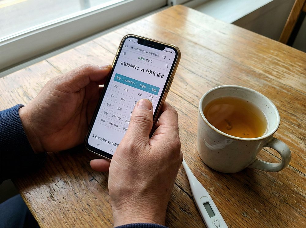 노로바이러스 장염 구분, 노로바이러스 증상 비교, 식중독 차이점, 노로바이러스 잠복기 확인.