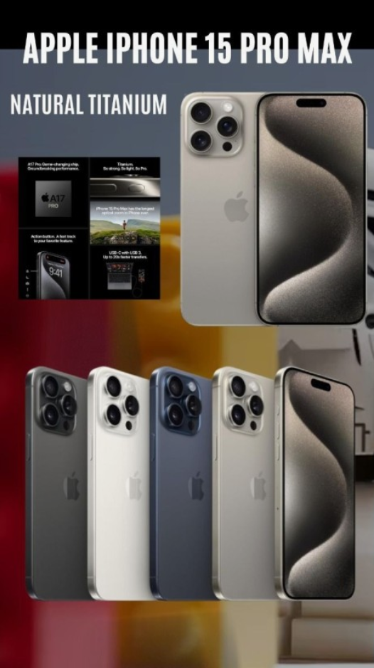 Apple iPhone 15 Pro Max