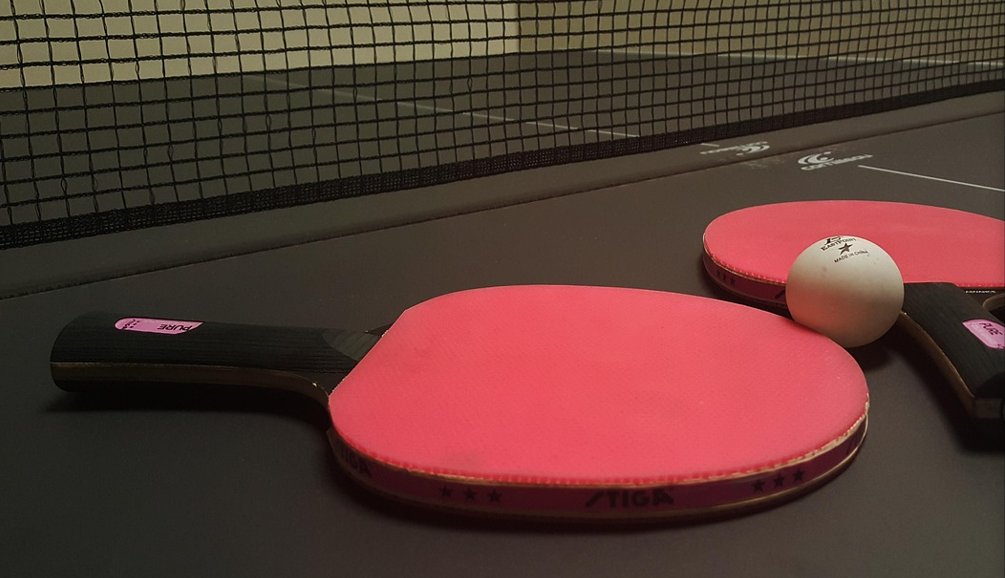 타구 테이블,라켓 공