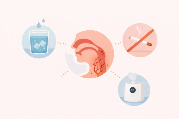 마른기침이 나는 이유