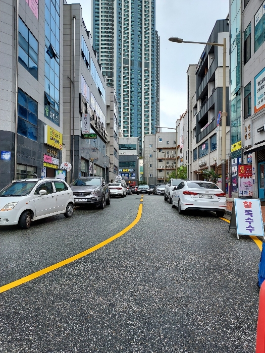 전주지방법원2021타경36699 접면도로 : 남측에서 북측으로