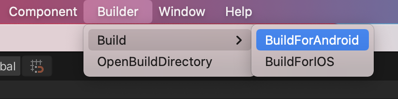 Build Editor Menu 생성