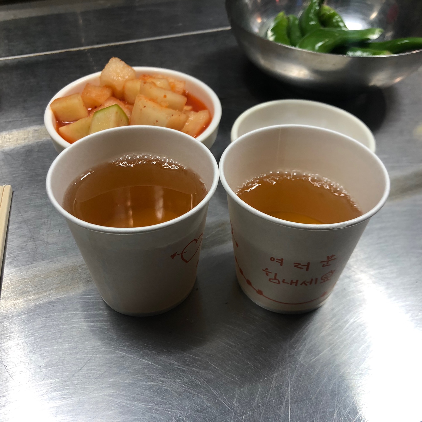보리차 물