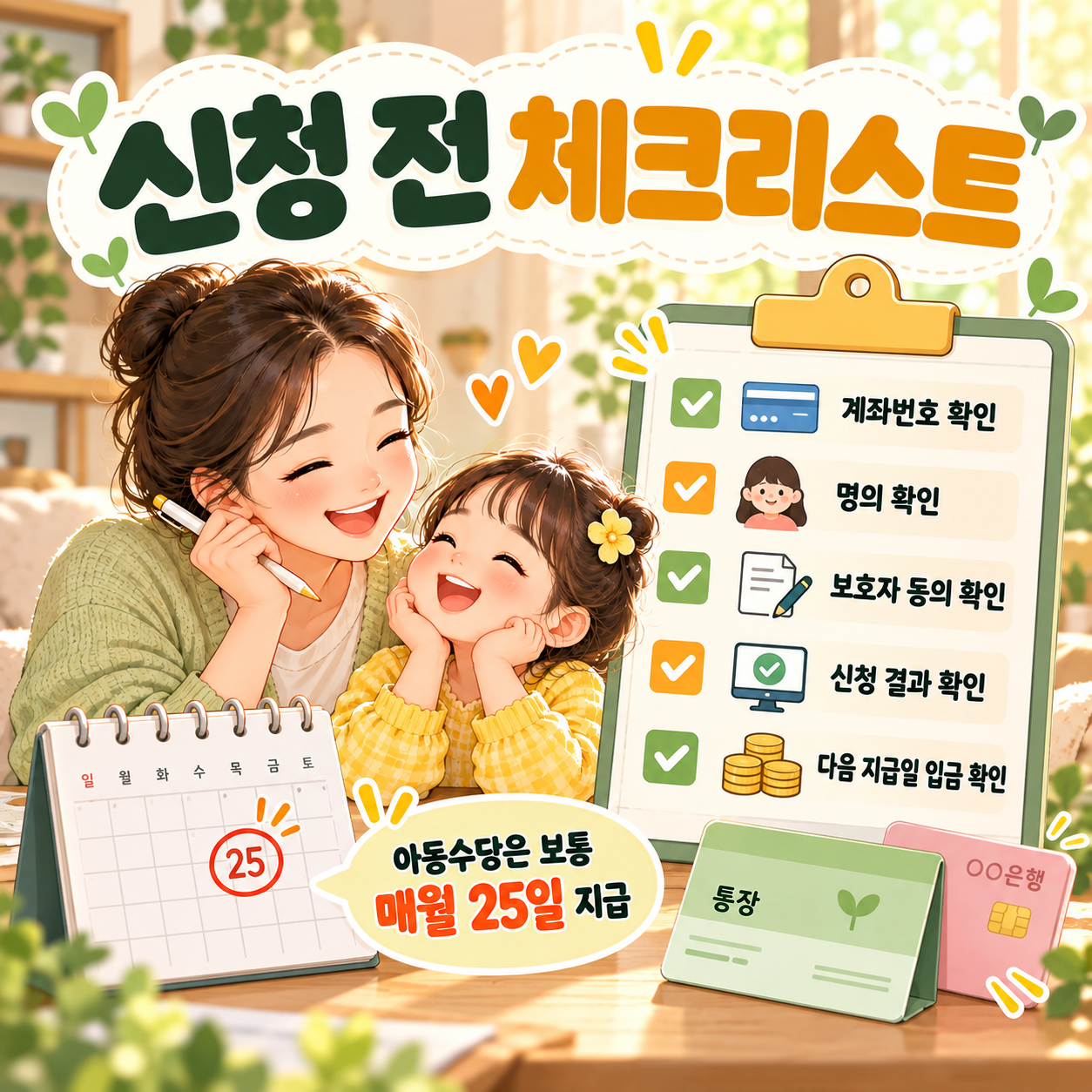 아동수당 계좌변경