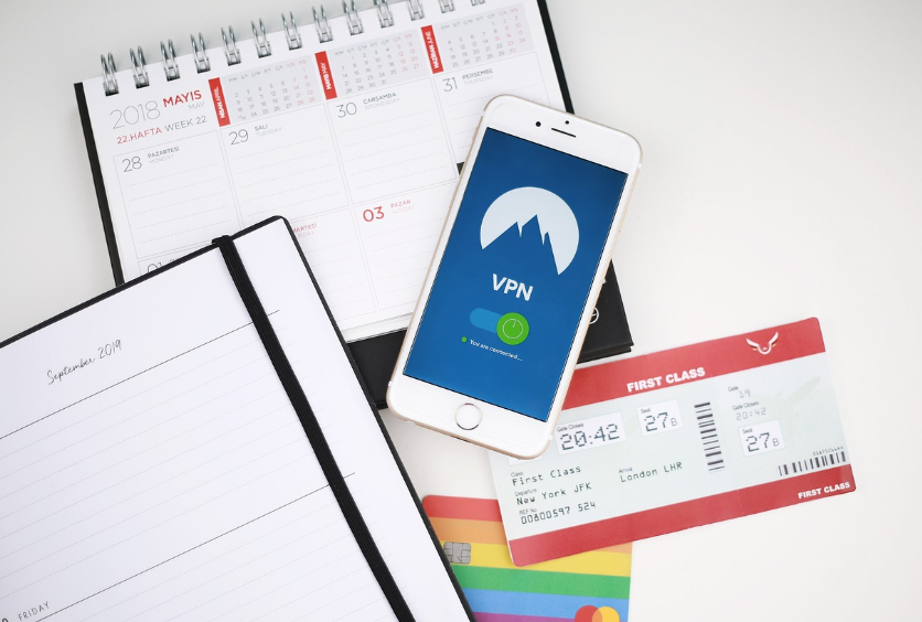 항공권과 스케줄표 사진