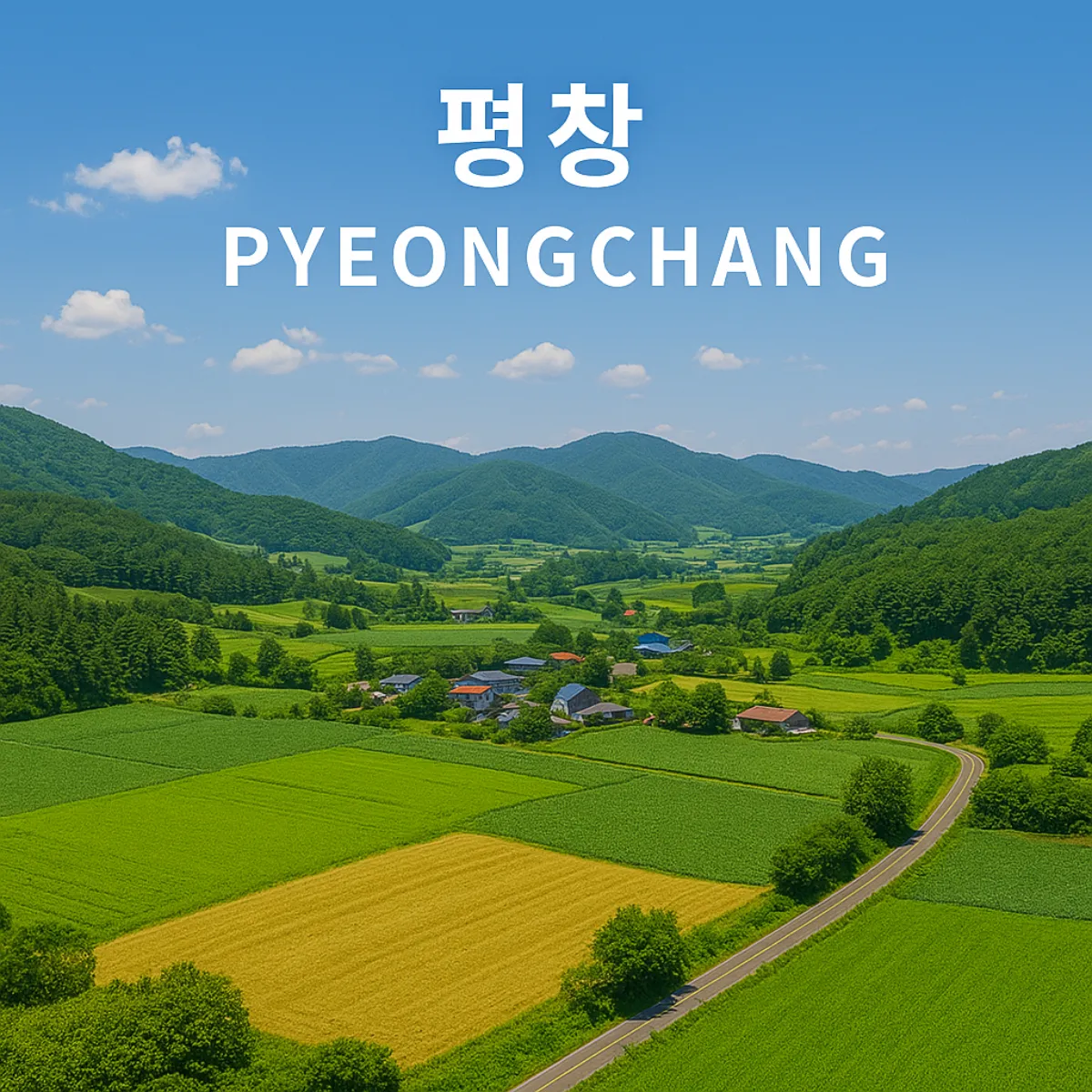 평창 전경 사진
