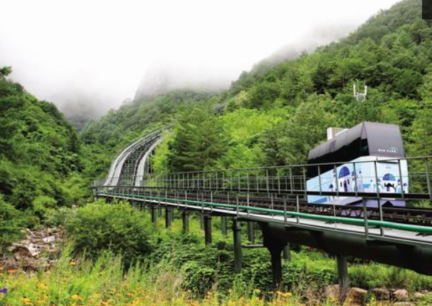 환선굴 모노레일(출처:삼척문화관광홈페이지)