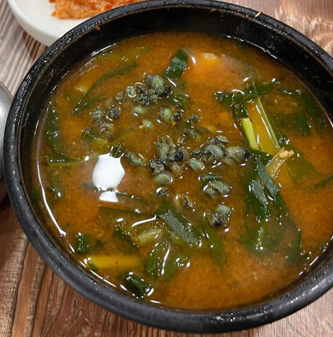 여름철 보양식 다슬기해장국