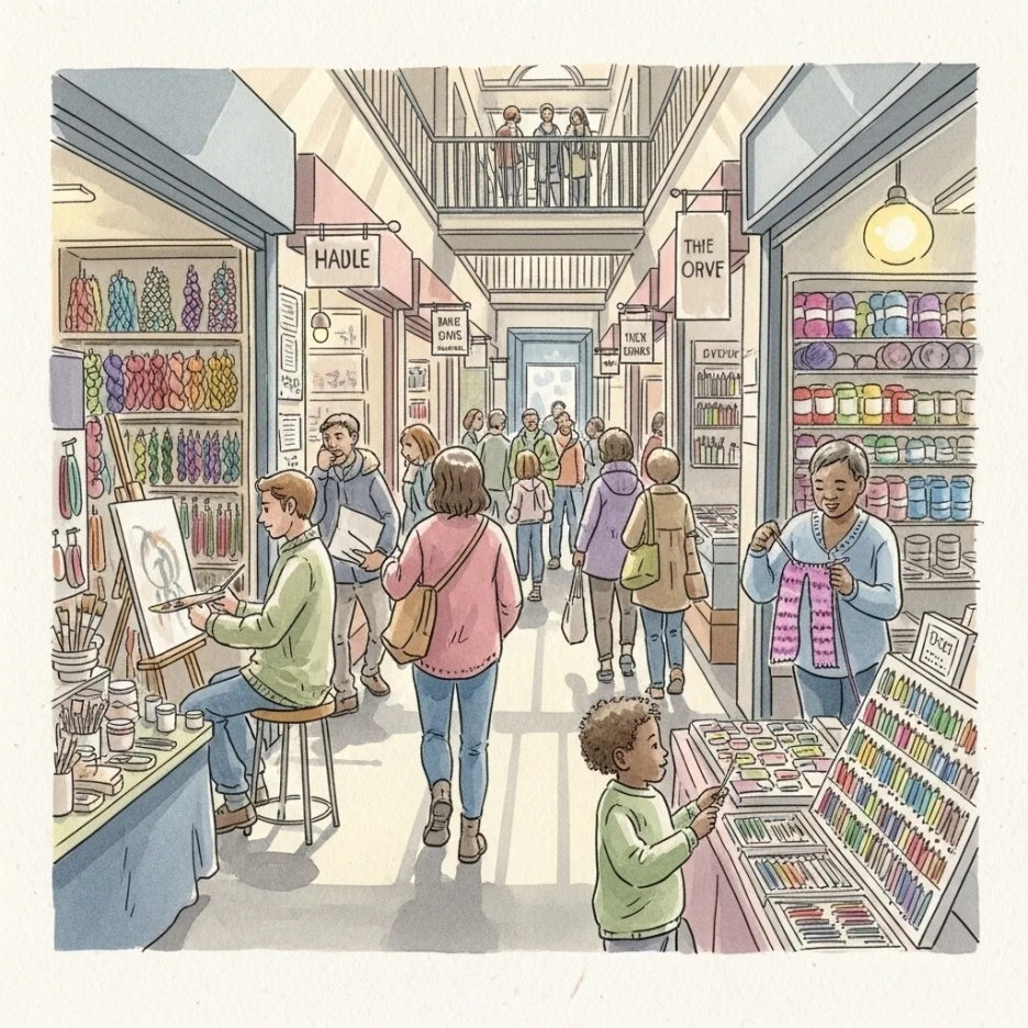 서문시장 활기찬 볼꾸 매장 전경