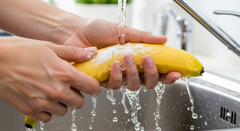 바나나 끓인 물 효능