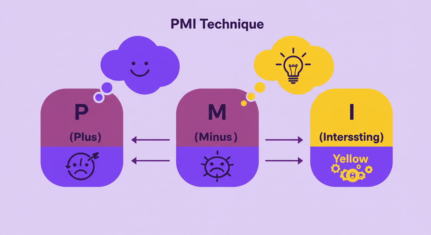 에드워드 드 보노의 'PMI 기법', 우리 아이 생각 정리 꿀팁!