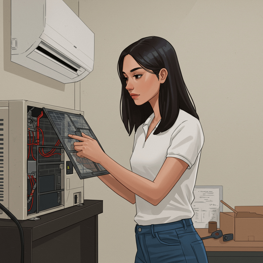 에어컨 배수 펌프 고장