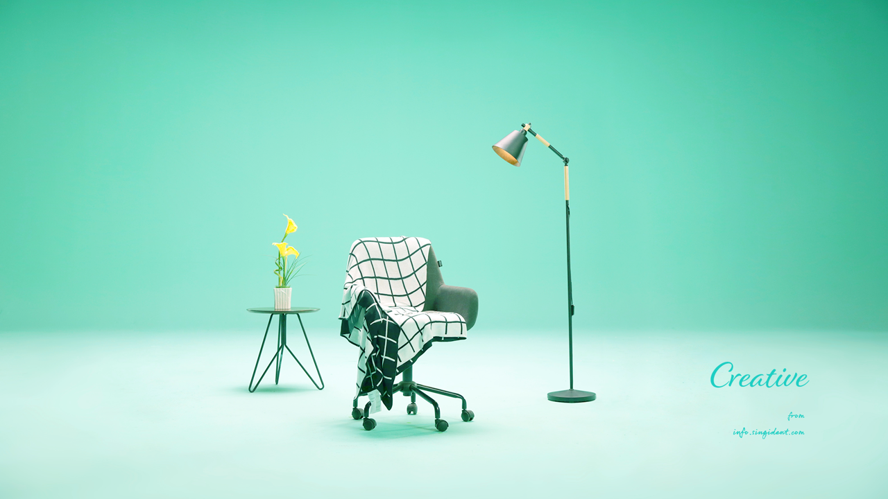 11 민트색 스튜디오 C - Creative 민트색배경화면