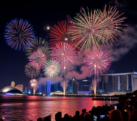여의도불꽃축제그림