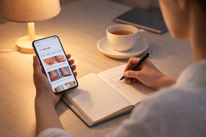 발뒤꿈치가 아픈이유