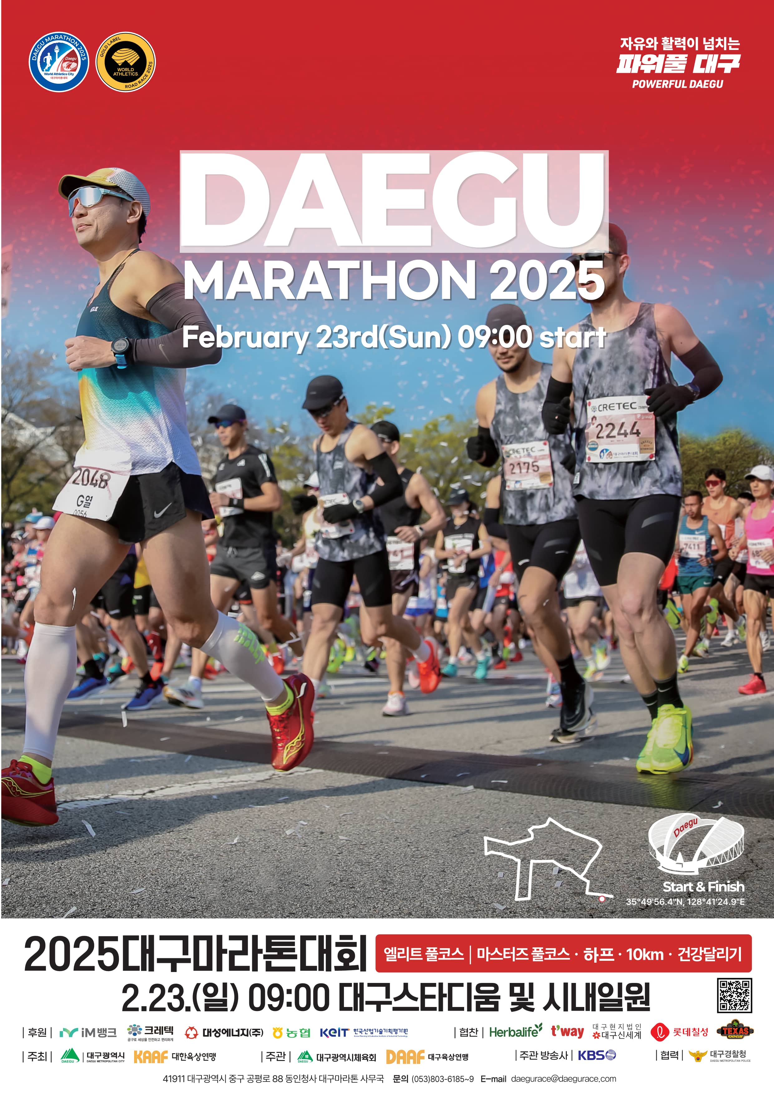 2025 대구 마라톤 대회