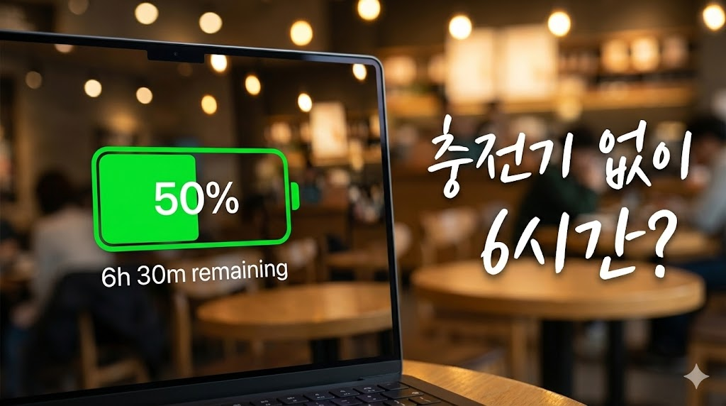 스타벅스 생존기: 충전기 없이 하루 버티기