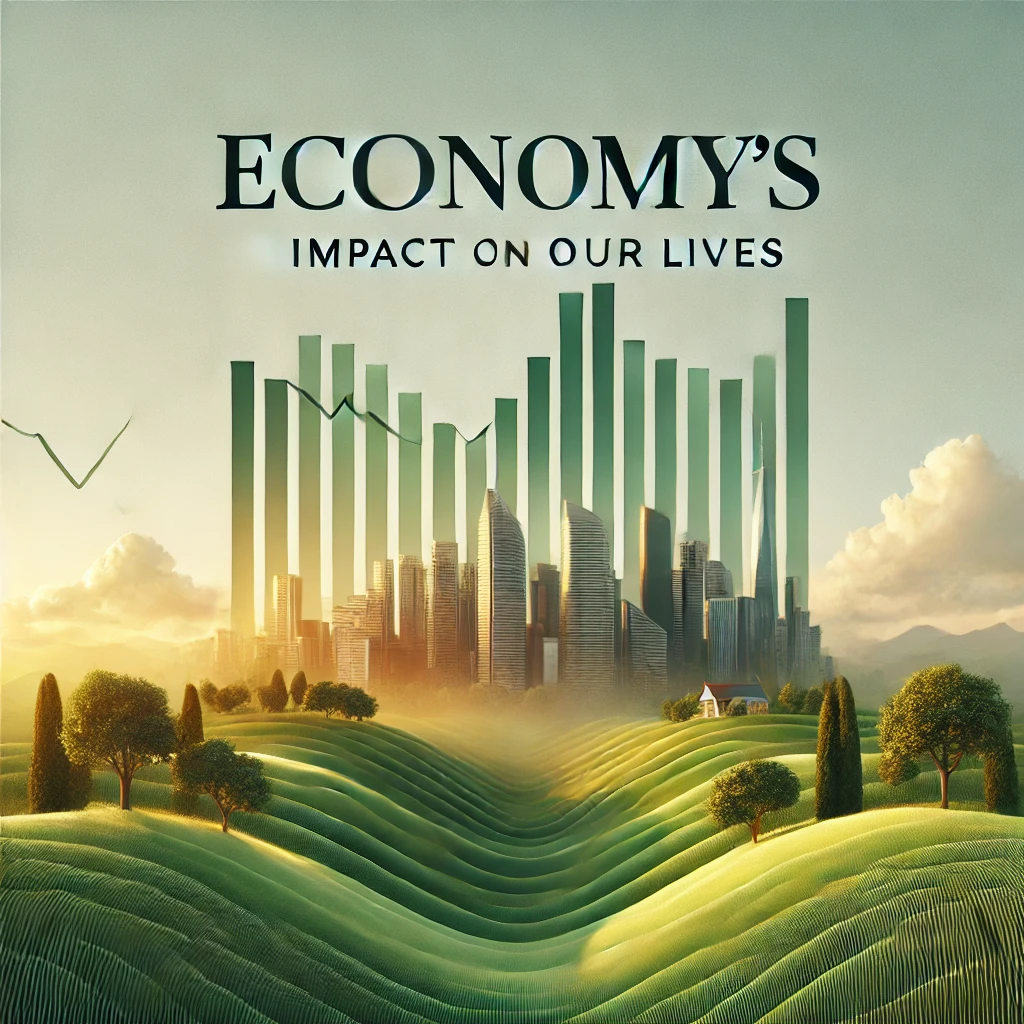 경제와 개인의 일상에 대한 설명 사진