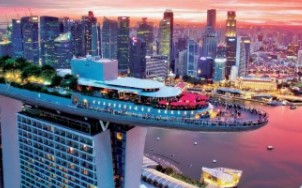 싱가포르 "CE LA VI" 루프탑