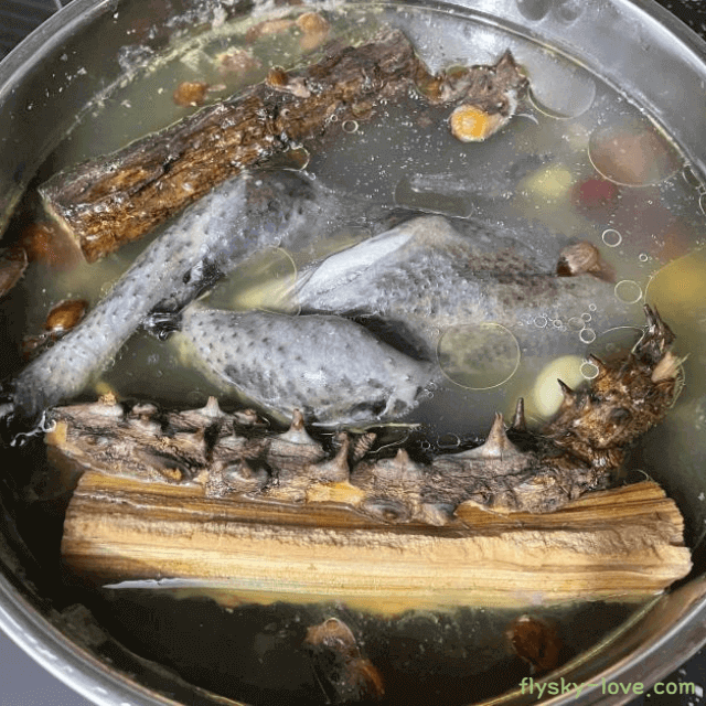 오골계 백숙