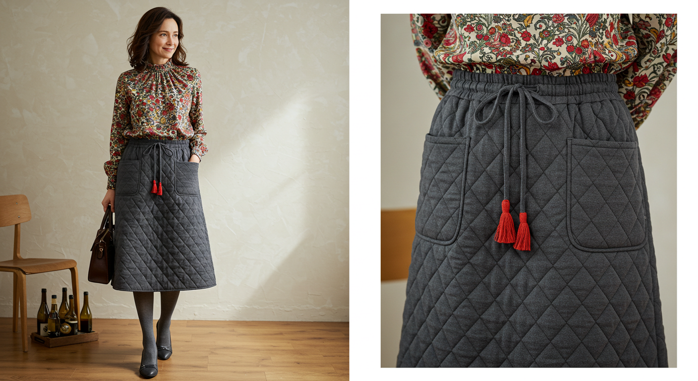 중년 여성 패션