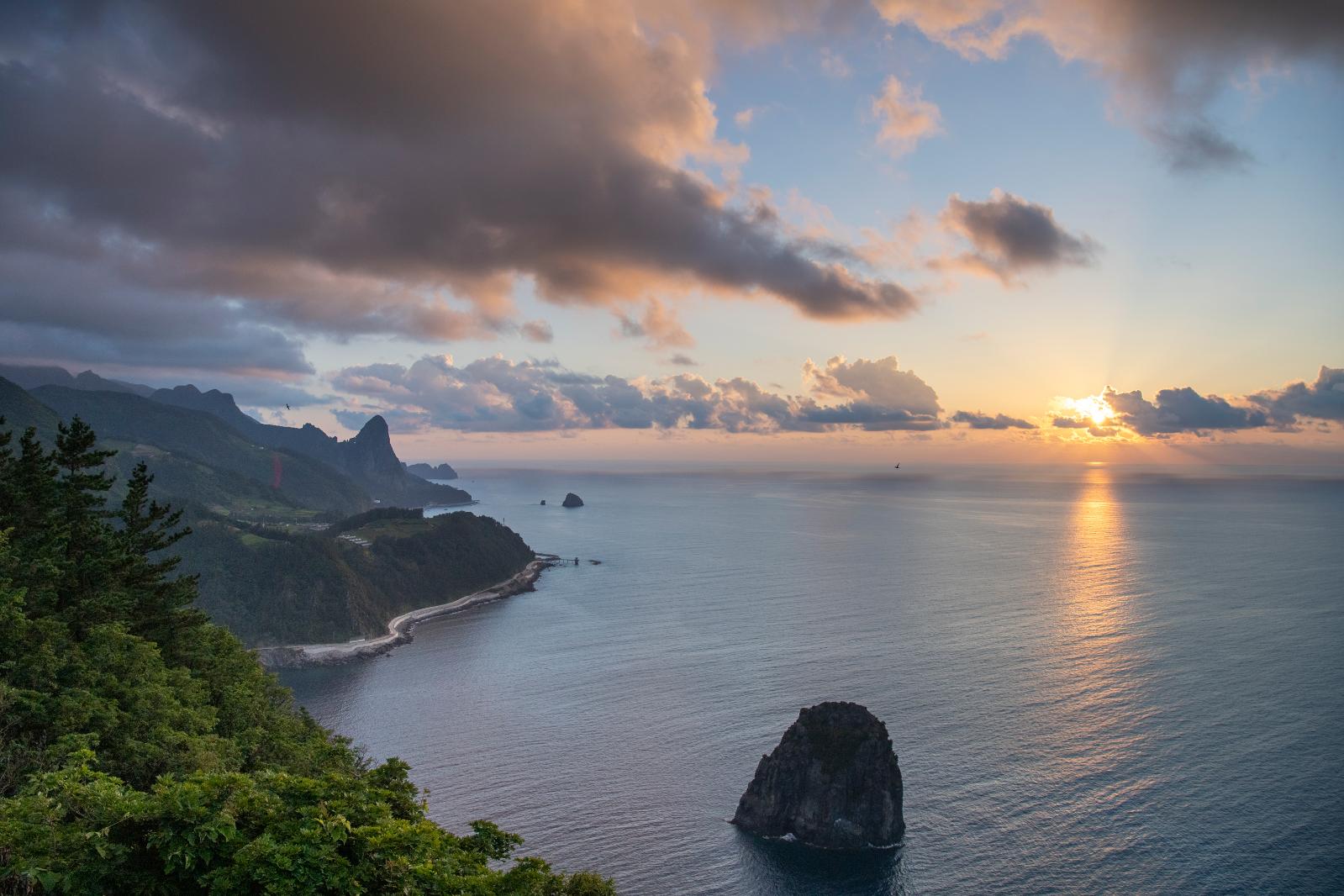 울릉도 일출 일몰 전망대