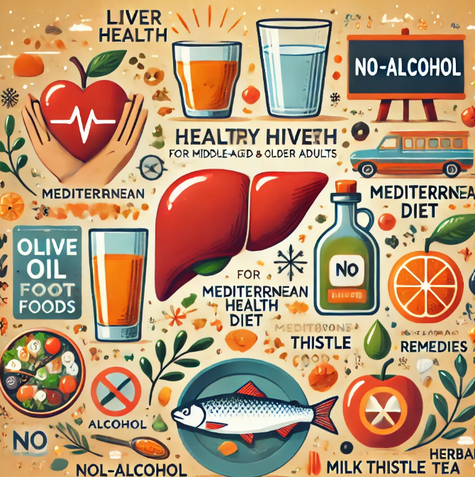 중장년층 간 건강관리