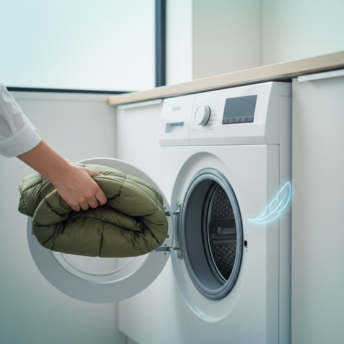 손상 없이 집에서 패딩 세탁하는 완벽 가이드