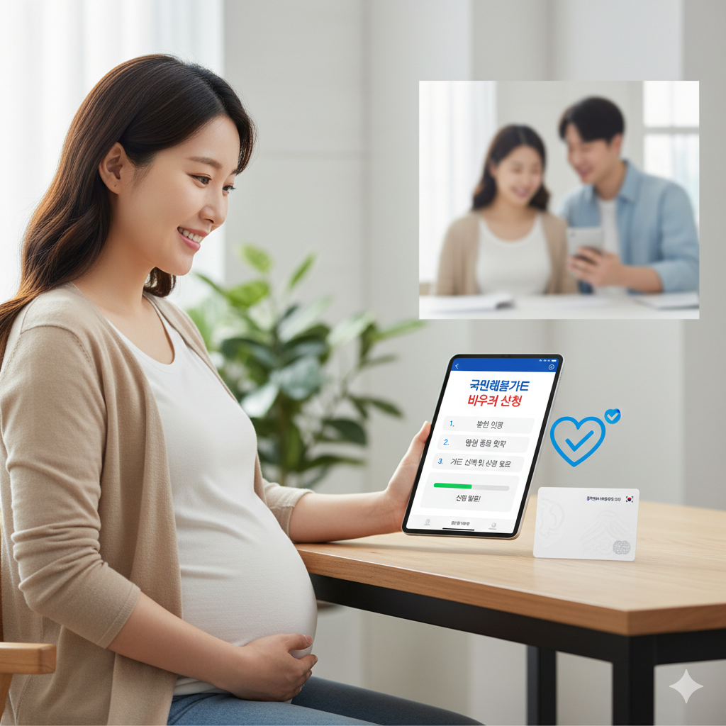 국민행복카드 바우처 신청 이미지