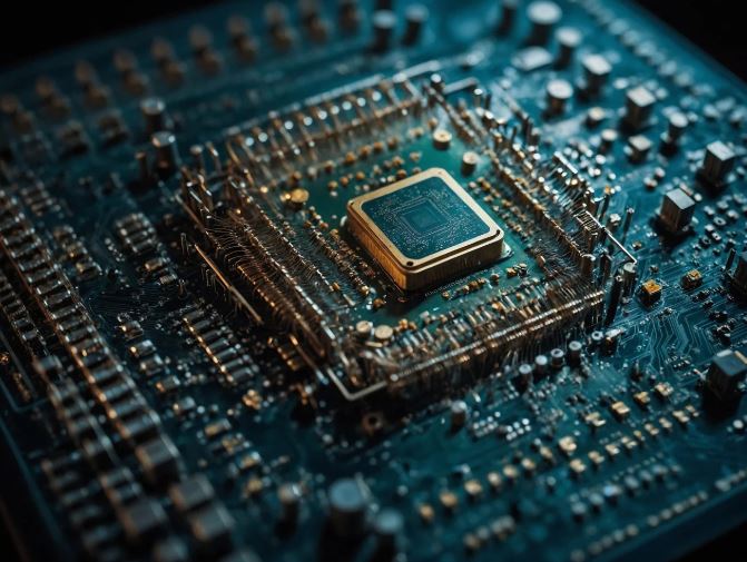 로봇 산업과 반도체의 융합 (신기술, 산업 변화, 비즈니스 기회) 관련 사진