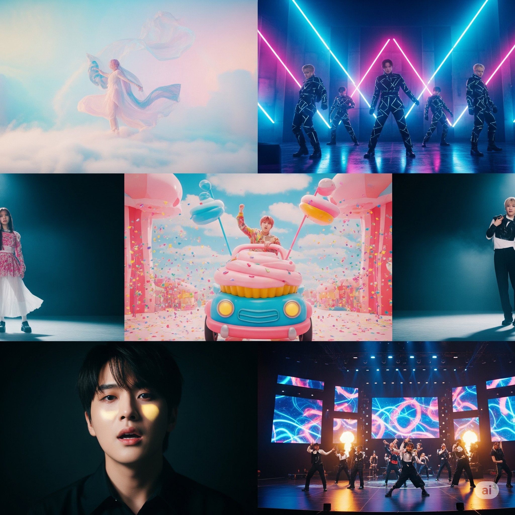 요즘 뮤비 이렇게 만든다 (K-pop, 스타일, 무드)