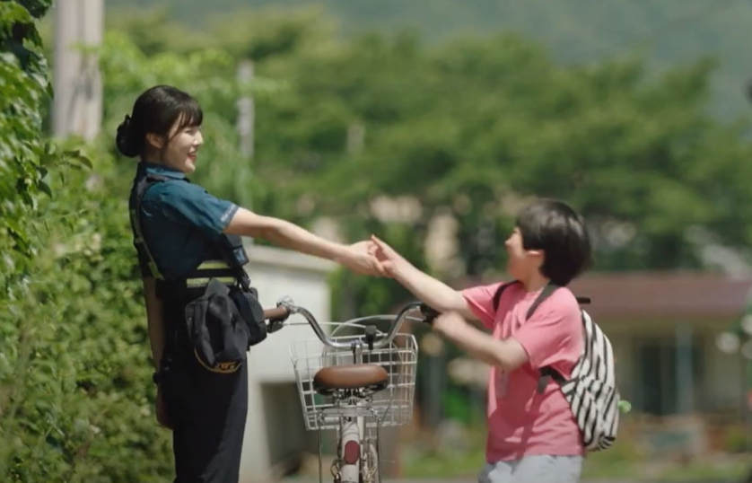 자영과 동네 꼬마 선동