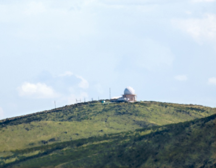 Trevor Paglen, National Reconnaissance Office Ground Station, Jornada del Muerto, New Mexico, Distance ~16 Miles, 2012