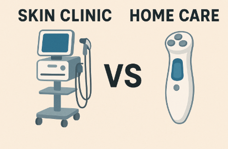 피부과 기기와 가정용 뷰티 디바이스