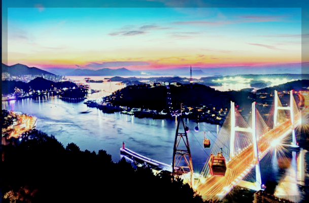 여수_밤바다_케이블카