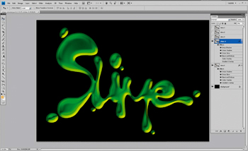 포토샵 텍스트 이펙트 효과3