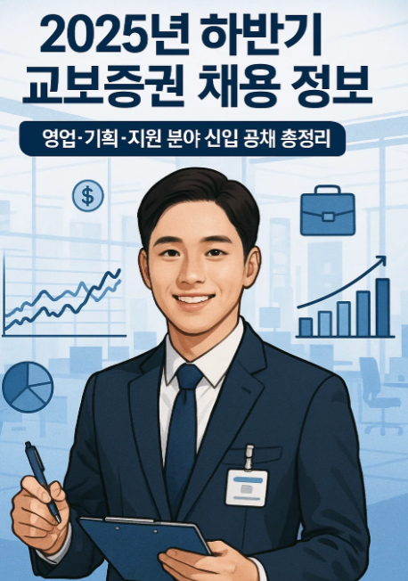 2025년 하반기 교보증권 채용 정보