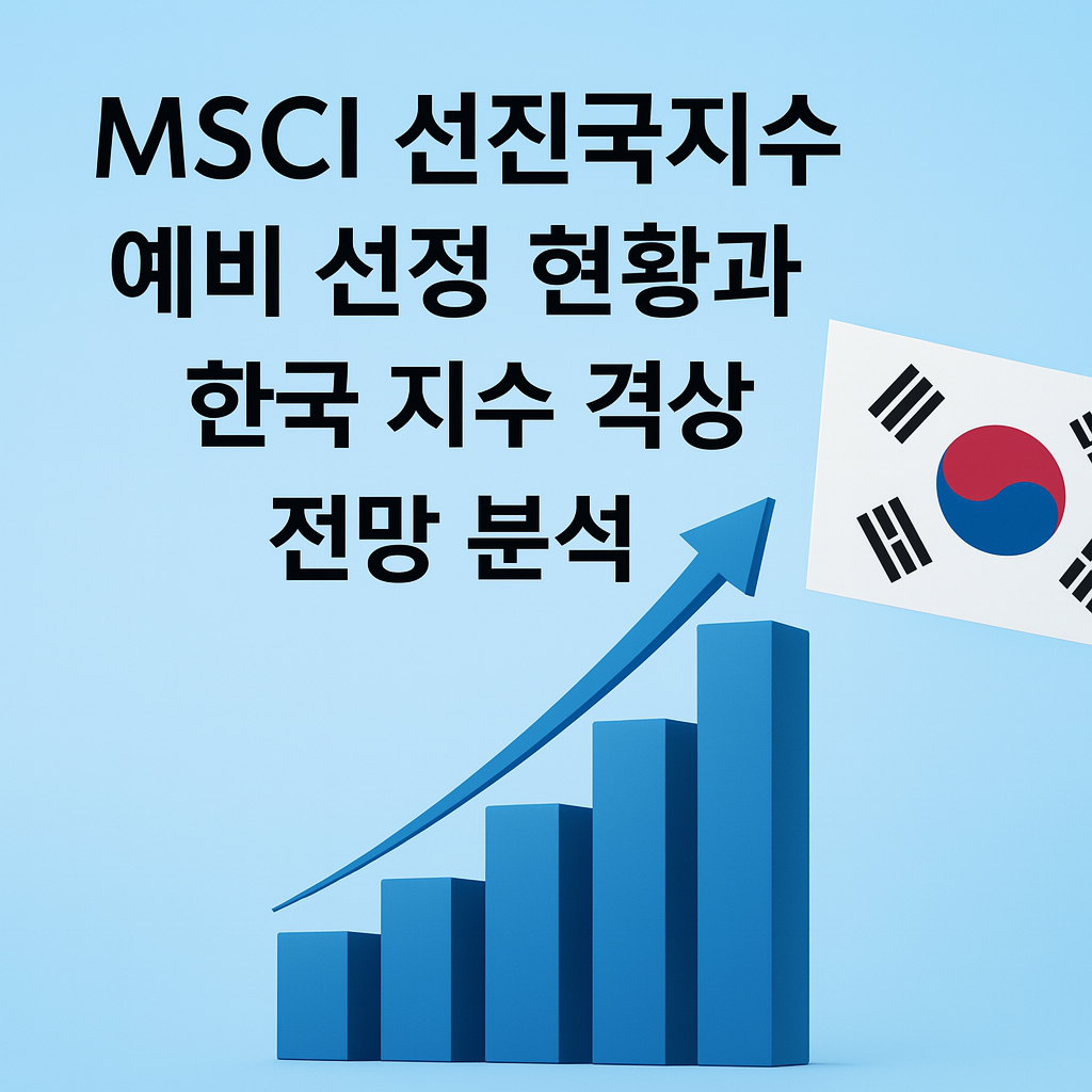 MSCI 선진국지수 예비 선정