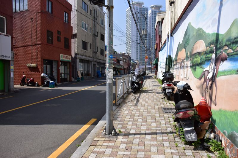 부산의 고갯길 장고개