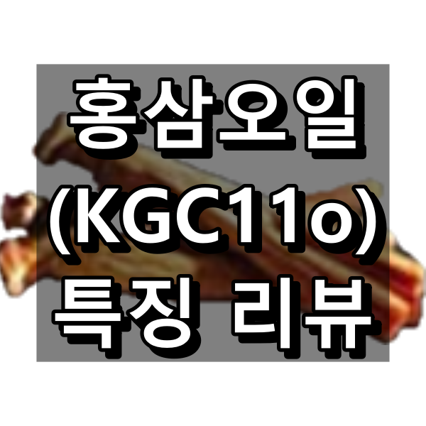 홍삼오일(KGC11o) 대표 이미지
