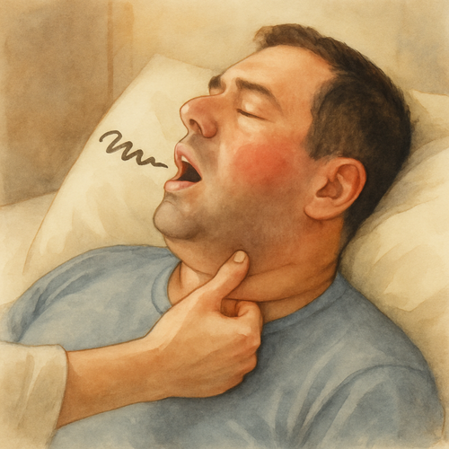 목둘레-수면무호흡증